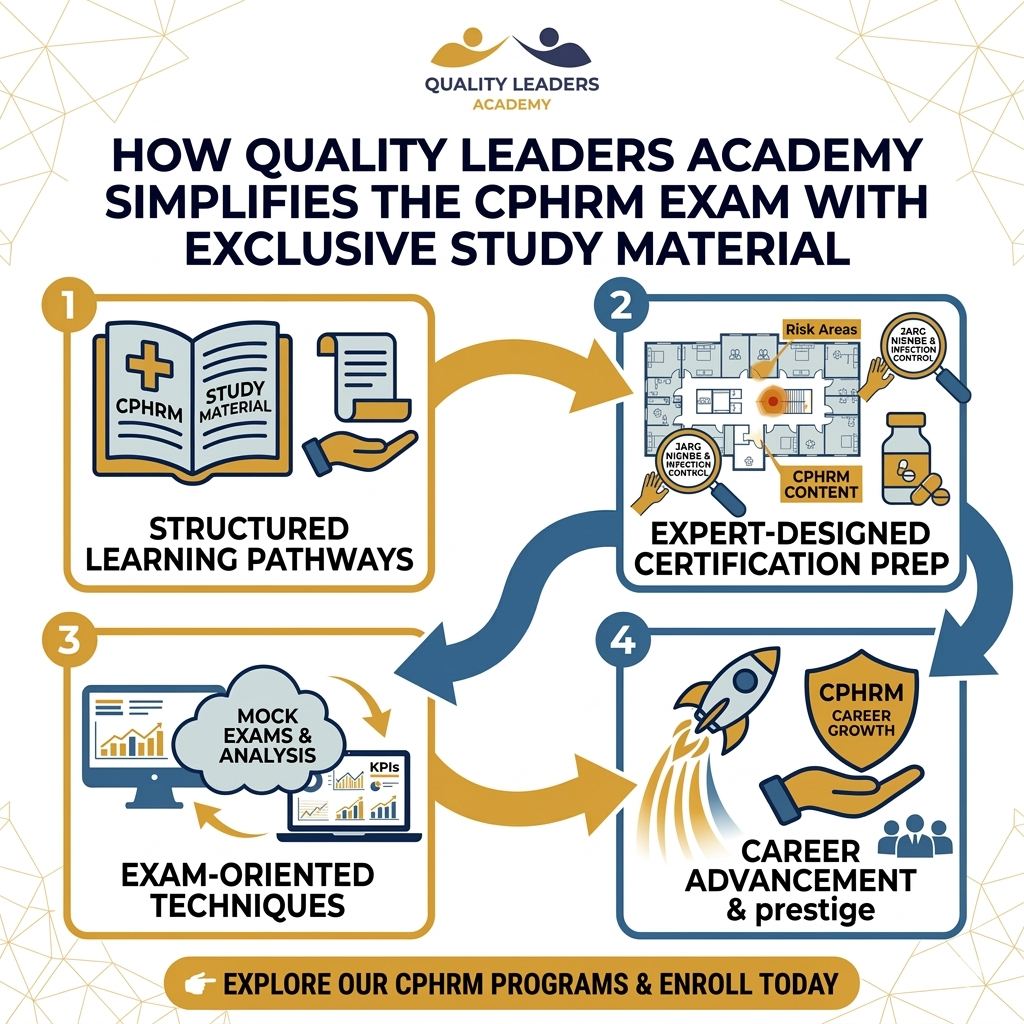 HOW QUALITY LEADERS ACADEMY SIMPLIFIES THE CPHRM EXAM WITH EXCLUSIVE STUDY MATERIAL