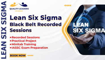 LSS 1002: Lean Six (6) Sigma Black Belt Study and Review Course - Recorded Videos