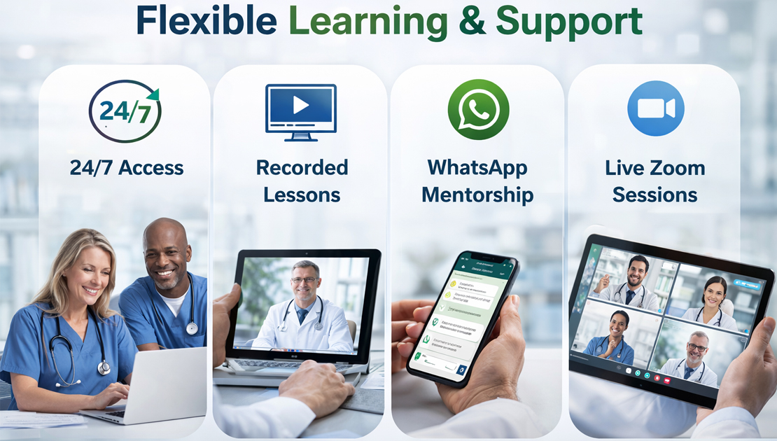 Flexible live and recorded learning