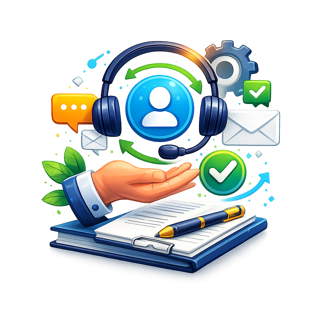 Continuous support icon