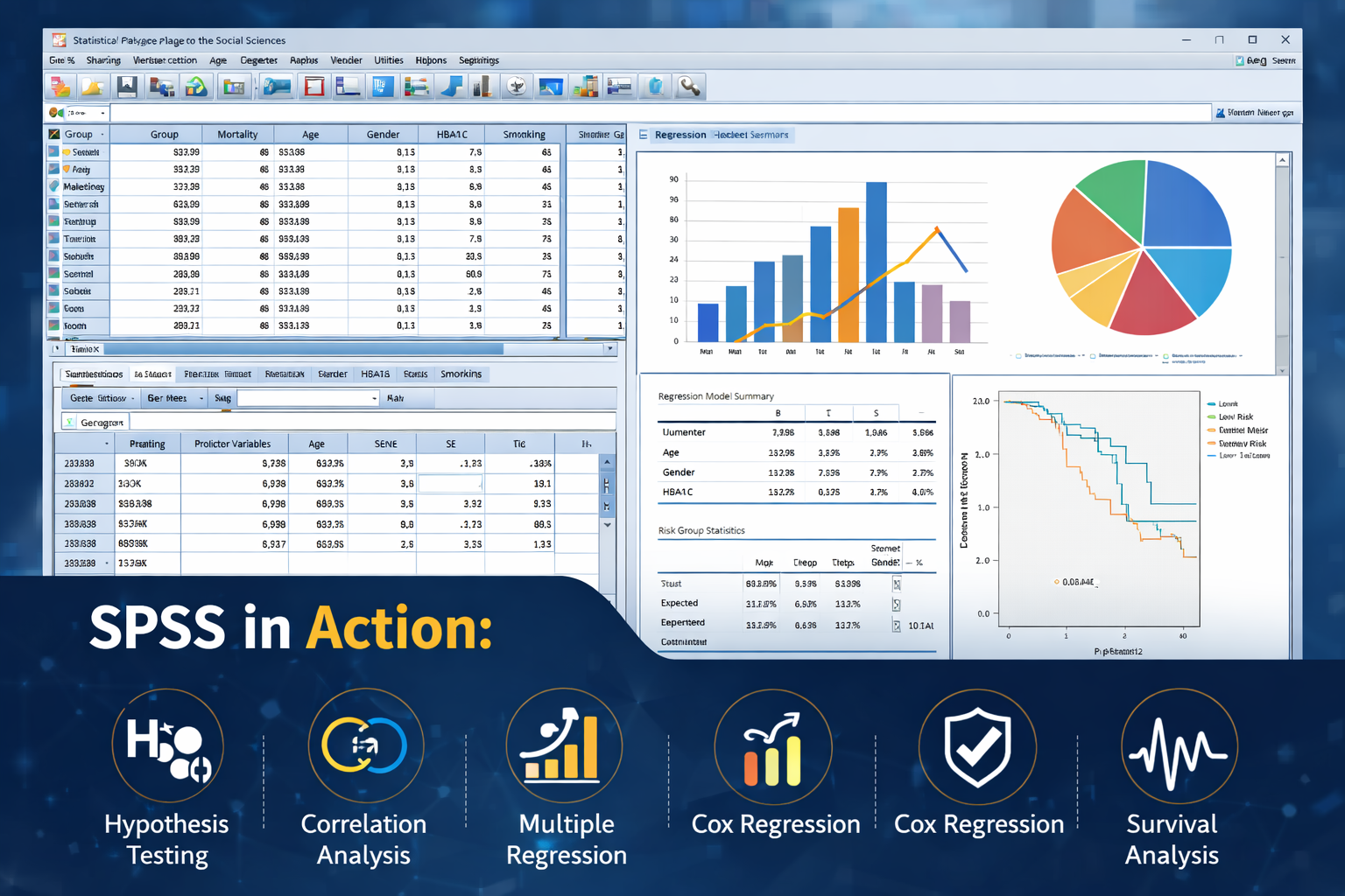 SPSS and healthcare analytics