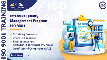 ISO 1001: Quality Management System – ISO 9001:2015 Intensive Training Program [for Arabic Learners]