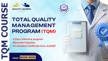 QPS 1003:  Total Quality Management (TQM) in Healthcare Training Course for Arabic Learners