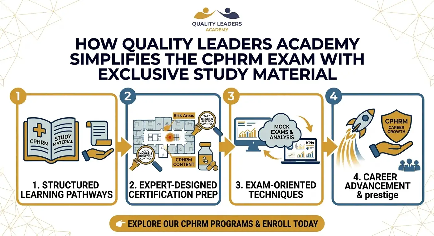HOW QUALITY LEADERS ACADEMY SIMPLIFIES THE CPHRM EXAM WITH EXCLUSIVE STUDY MATERIAL
