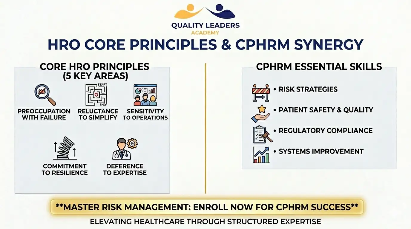 HIGH RELIABILITY ORGANIZATION IN HEALTHCARE: WHY CPHRM CERTIFICATION IS ESSENTIAL FOR RISK MANAGEMENT EXCELLENCE