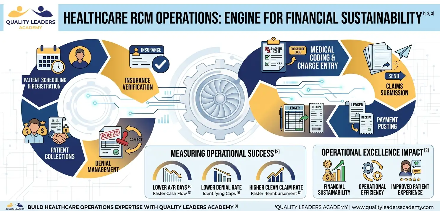 RCM OPERATIONS IN HEALTHCARE: THE OPERATIONAL ENGINE BEHIND FINANCIAL SUSTAINABILITY