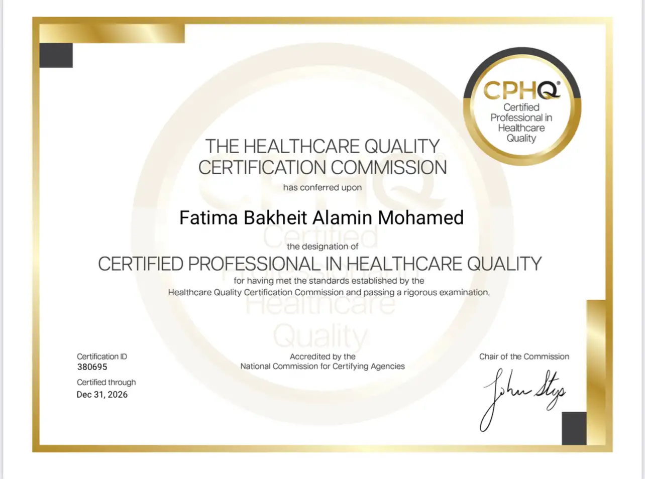 Fatima Bakheit A. Mohamed