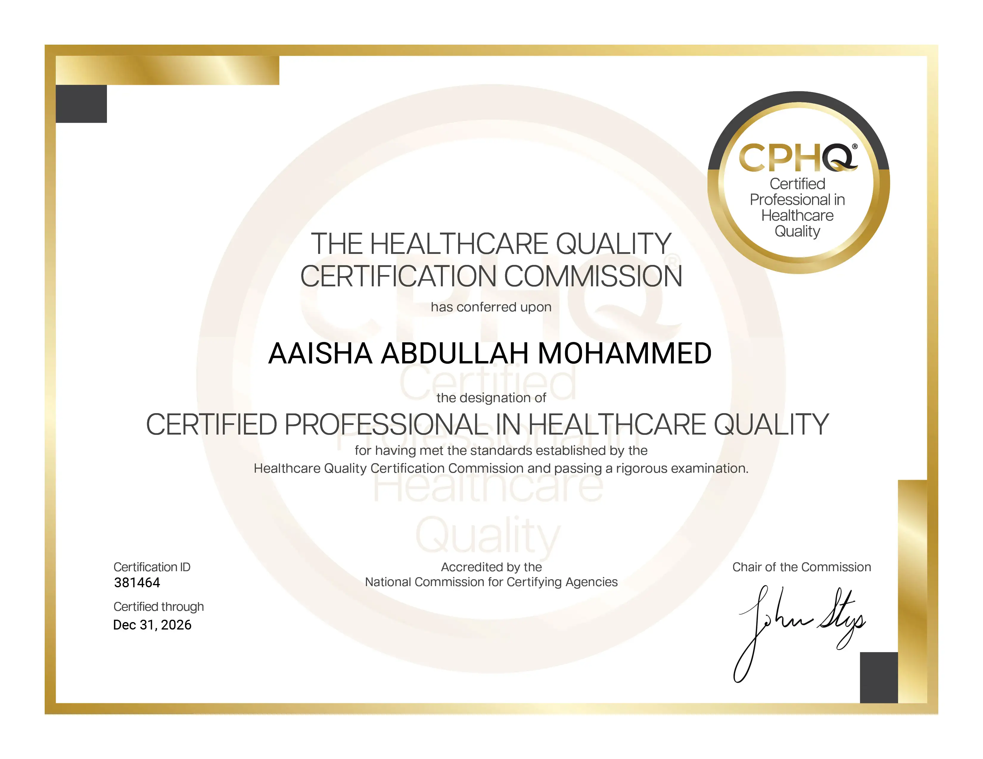 Aaisha Abdullah Al-Obeidani