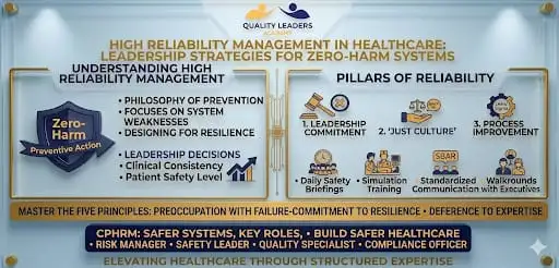 HIGH RELIABILITY MANAGEMENT IN HEALTHCARE: LEADERSHIP STRATEGIES FOR ZERO-HARM SYSTEMS