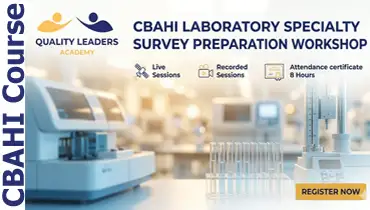 CBAHI 1005: Saudi CBAHI&trade; Laboratory Specialty Survey Preparation Workshop [for ARAB LEARNERS]