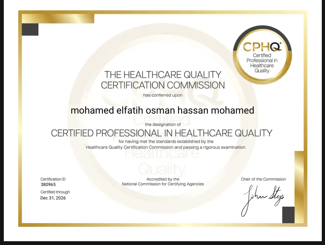 Mohamed Elfatih Osman Hassan Mohamed