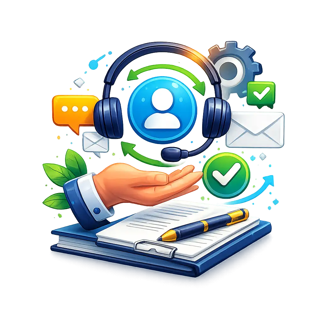 Continuous support icon