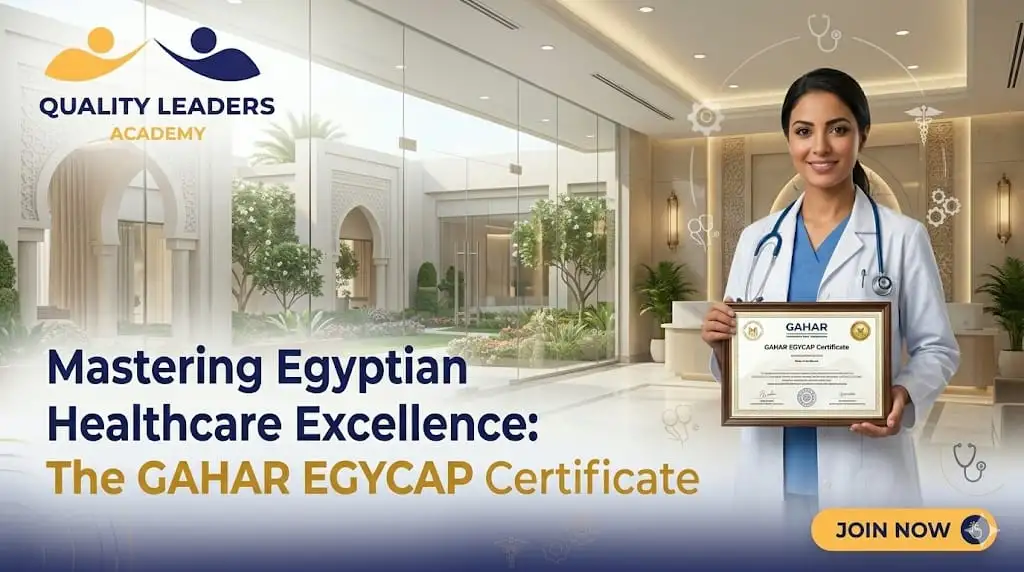 13 <span> MAY 2026 </span> Mastering Egyptian Healthcare Excellence: The GAHAR EGYCAP Certificate